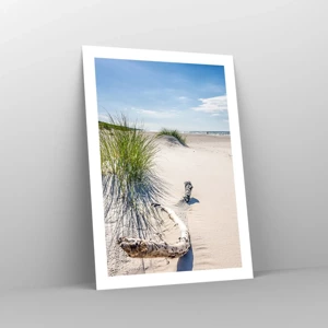 Poster - De mooiste zandstrand? Oostzee-strand - 50x70 cm