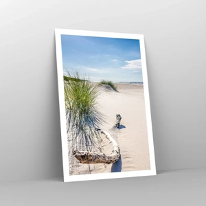 Poster - De mooiste zandstrand? Oostzee-strand - 61x91 cm