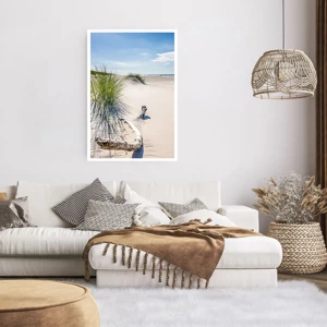 Poster - De mooiste zandstrand? Oostzee-strand - 61x91 cm