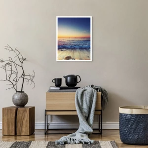 Poster - Hoe zit het met de horizon? - 40x50 cm