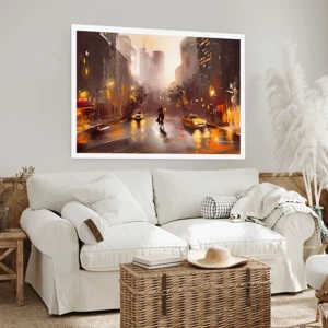 Poster - In de lichten van New York - 70x50 cm