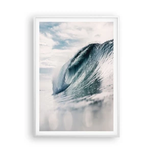 Poster in een witte lijst - Waterpiek - 70x100 cm