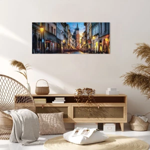 Schilderen op canvas - Charme van Krakau - 100x40 cm