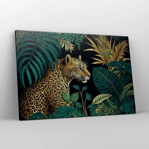 Schilderen op canvas - Een gastheer in de jungle - 120x80 cm