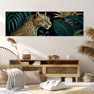 Schilderen op canvas - Een gastheer in de jungle - 160x50 cm