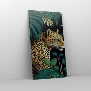 Schilderen op canvas - Een gastheer in de jungle - 65x120 cm