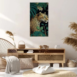 Schilderen op canvas - Een gastheer in de jungle - 65x120 cm