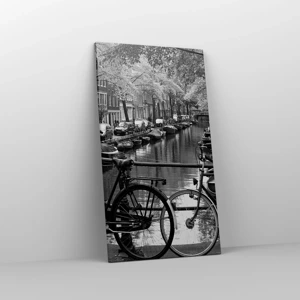 Schilderen op canvas - Een heel Nederlands uitzicht - 45x80 cm