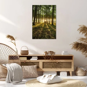 Schilderen op canvas - Foto van de hele lente - 70x100 cm