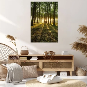 Schilderen op canvas - Foto van de hele lente - 80x120 cm