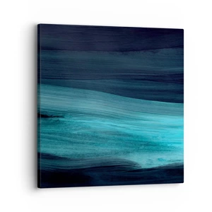 Schilderen op canvas - Ga met de stroom mee - 30x30 cm