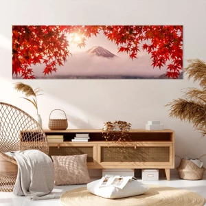 Schilderen op canvas - In het Japanse klimaat - 160x50 cm