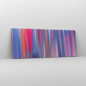 Schilderen op canvas - Opgang naar de regenboog - 100x40 cm