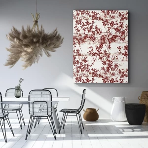 Schilderen op canvas - Zoals oud calico - 45x80 cm