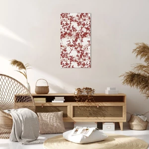 Schilderen op canvas - Zoals oud calico - 55x100 cm