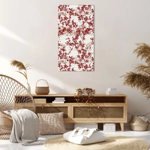 Schilderen op canvas - Zoals oud calico - 65x120 cm