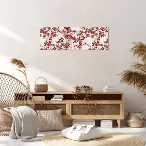 Schilderen op canvas - Zoals oud calico - 90x30 cm