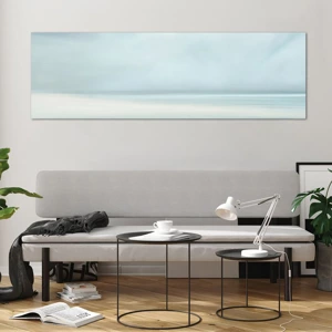 Schilderen op glas - Vrede tot aan de horizon - 160x50 cm