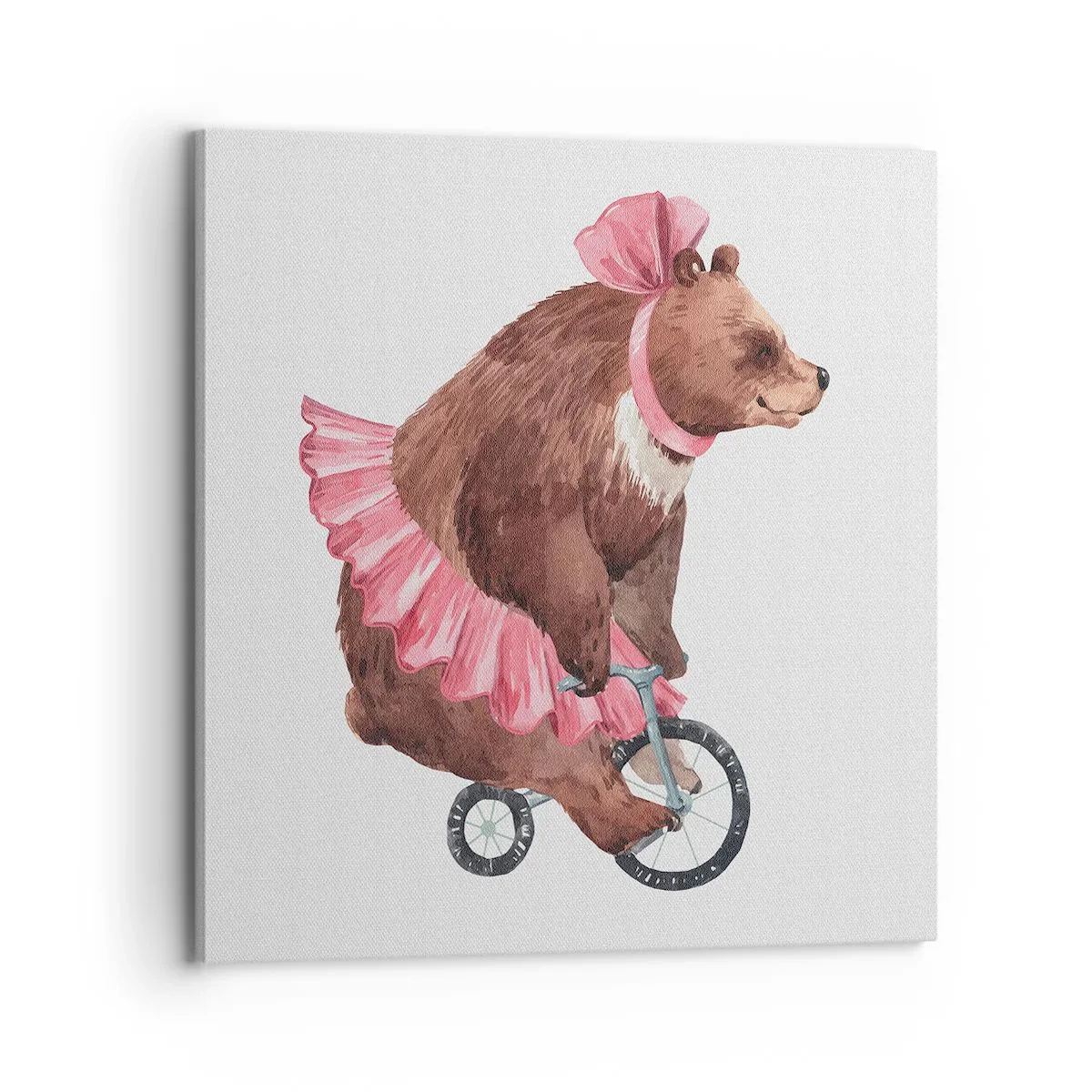 Schilderen op canvas - Wat een circus! - 70x70 cm