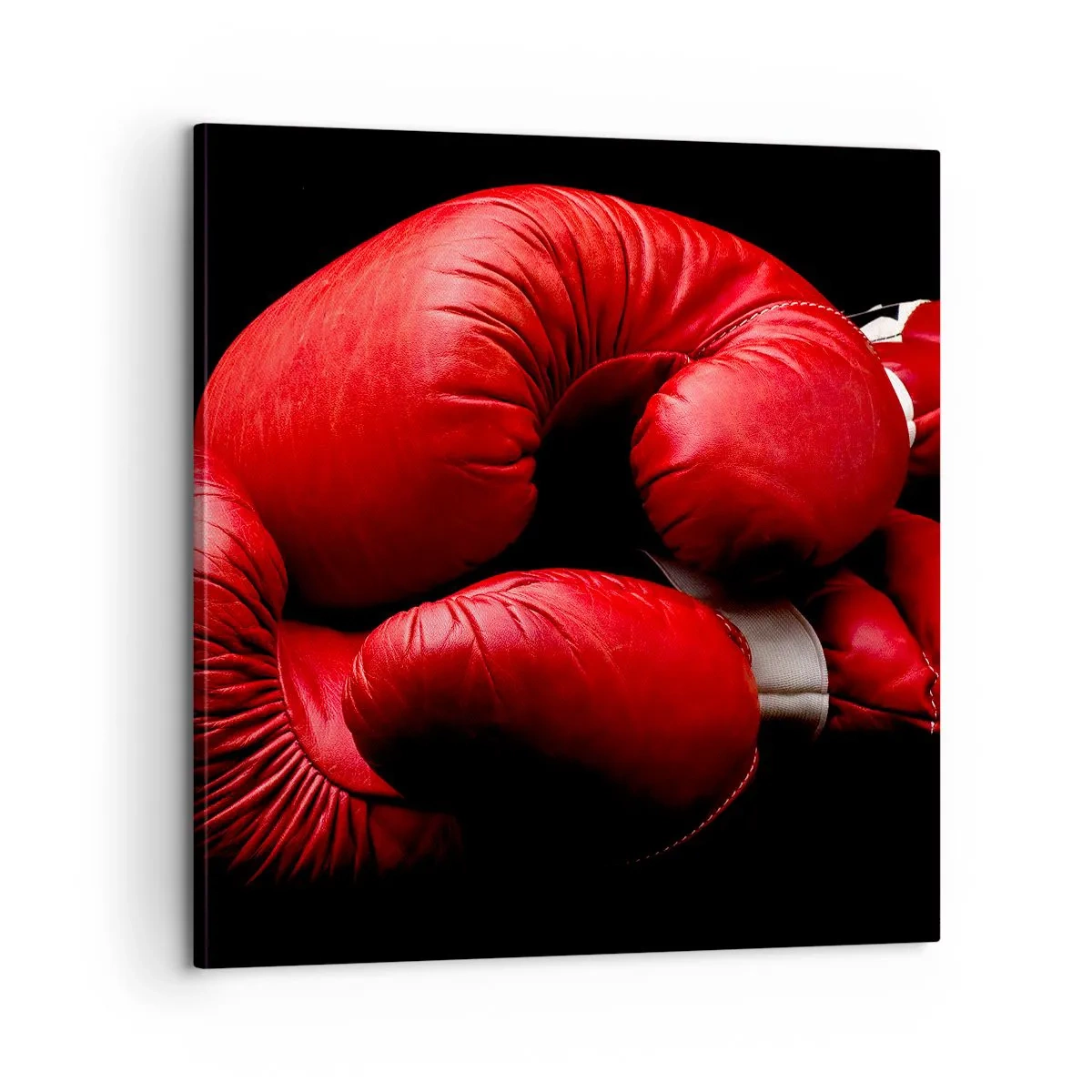 Schilderen op canvas - De emoties van het gevecht met ons - 60x60 cm