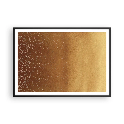 Poster in een zwarte lijst - De geboorte van het licht - 100x70 cm