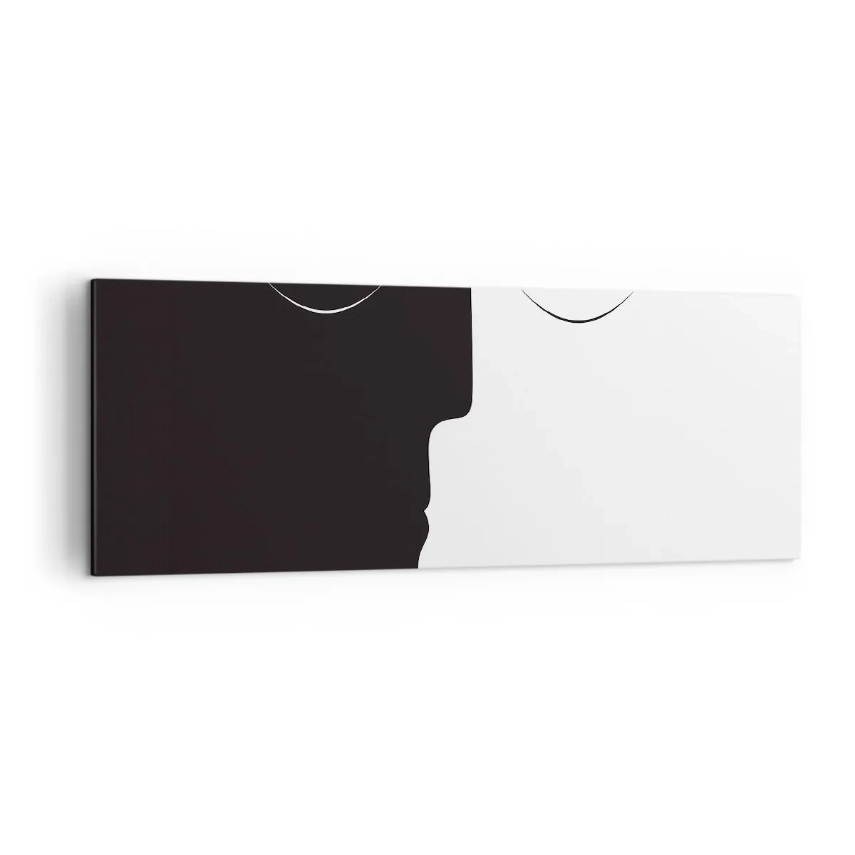 Schilderen op canvas - Eenheid van tegenstellingen - 140x50 cm