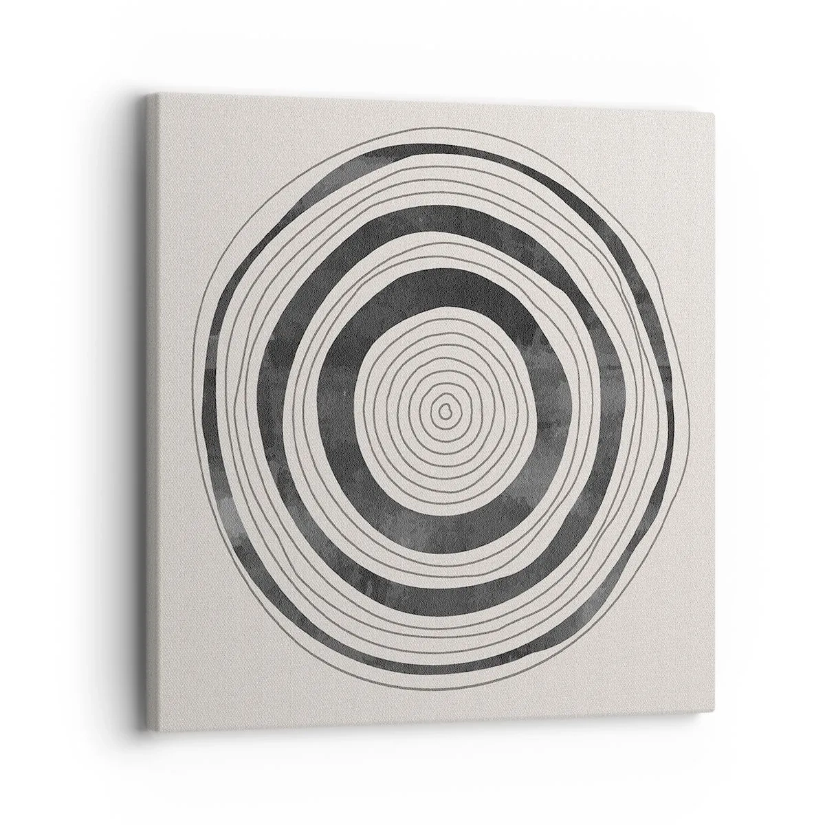 Schilderen op canvas - Wat belangrijk is, is wat er tussenin zit - 30x30 cm