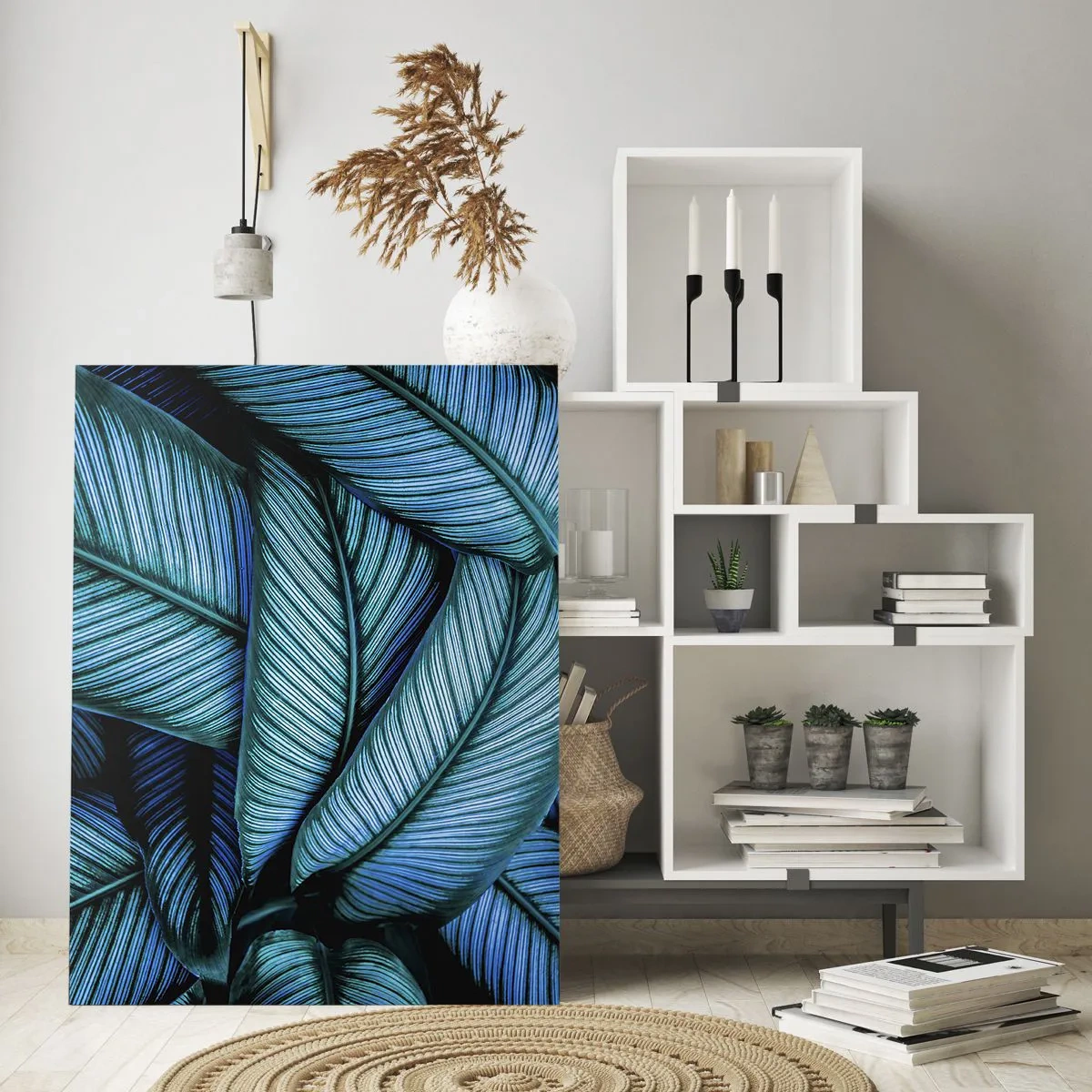 Schilderen op glas - Levens lijnen - 50x70 cm