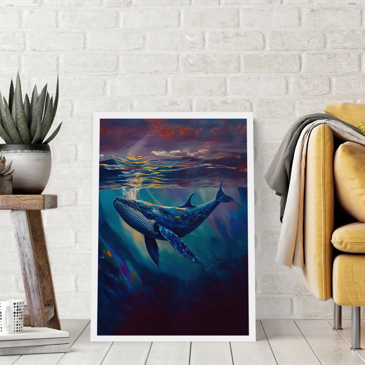 Poster - Welkom in mijn wereld - 70x100 cm