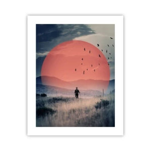 Poster - In hun elementen - 40x50 cm