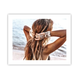 Poster - Een zusje van water en zon - 50x40 cm