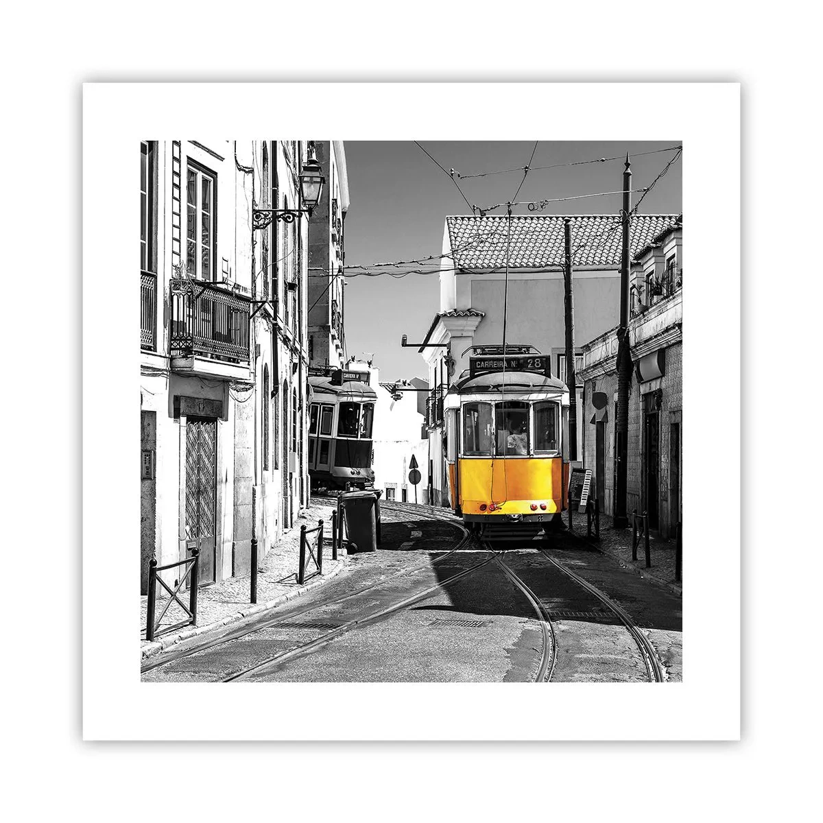 Poster - De geest van Lissabon - 40x40 cm
