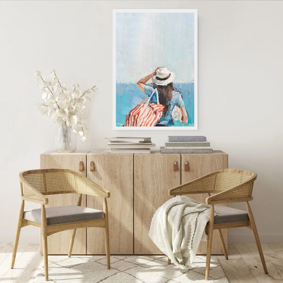 Poster - Welkom bij je vakantie - 70x100 cm