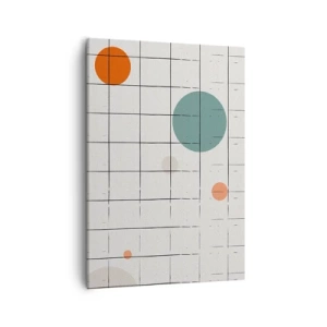 Schilderen op canvas - Gevangen. Wij of zij? - 50x70 cm