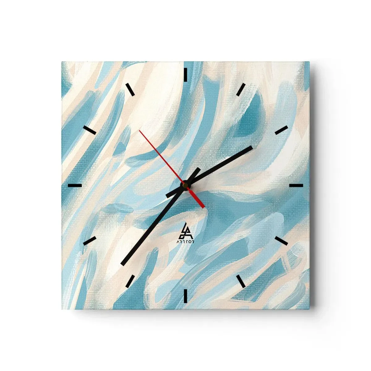 Wandklok - Klok - Lente briesjes - 40x40 cm