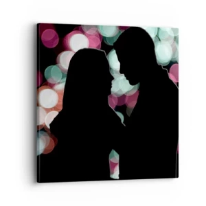 Schilderen op canvas - Ja! - 40x40 cm