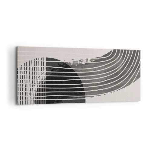 Schilderen op canvas - Daar en terug - 120x50 cm