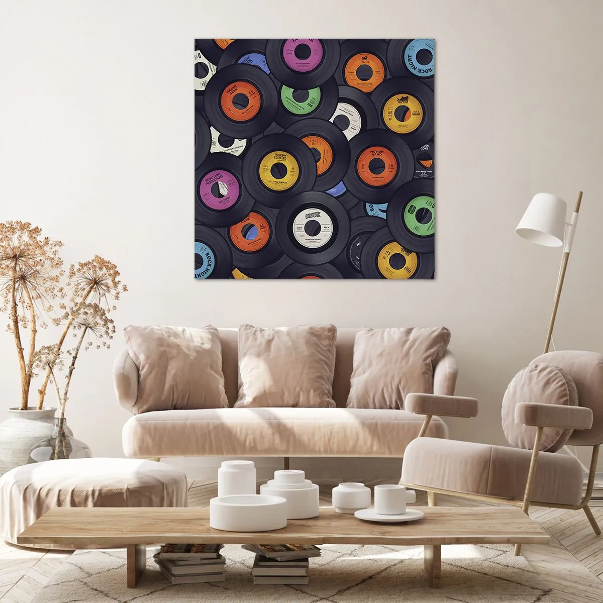 Schilderen op canvas - De kleuren van de klassiekers - 30x30 cm