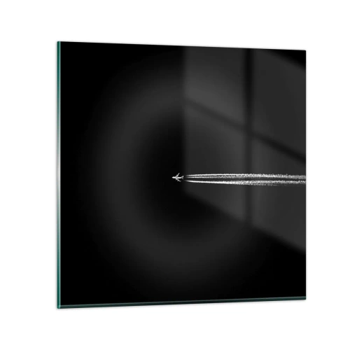 Schilderen op glas - Naar een andere dimensie - 30x30 cm