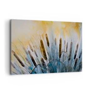 Schilderen op canvas - De kou van het water, de hitte van de zon - 100x70 cm