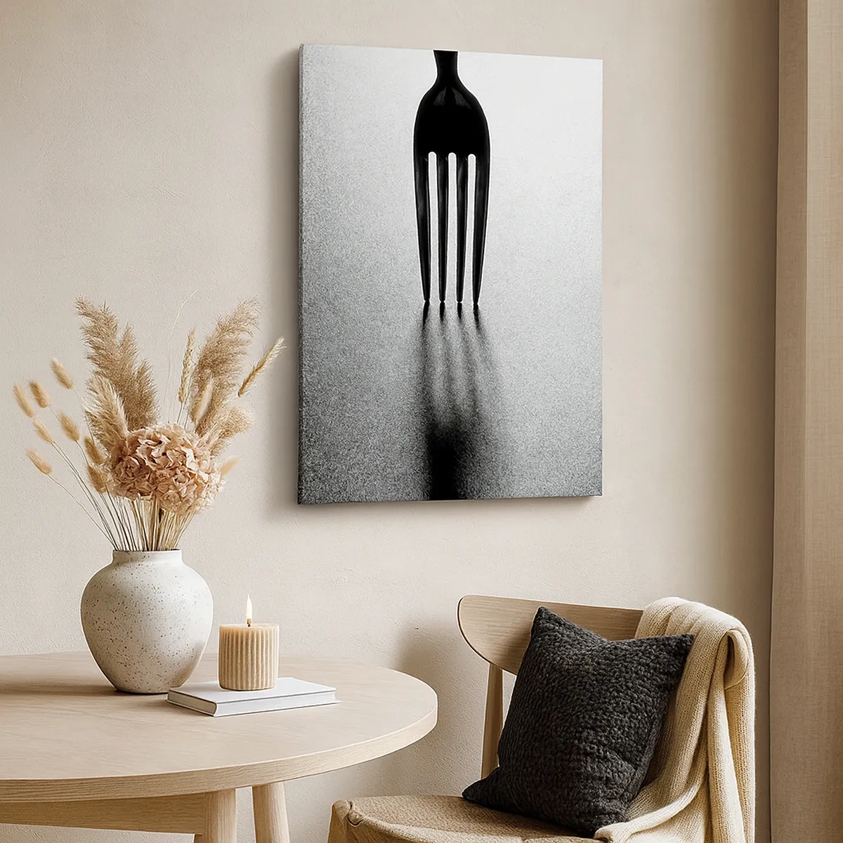 Schilderen op canvas - Licht en schaduw - 50x70 cm