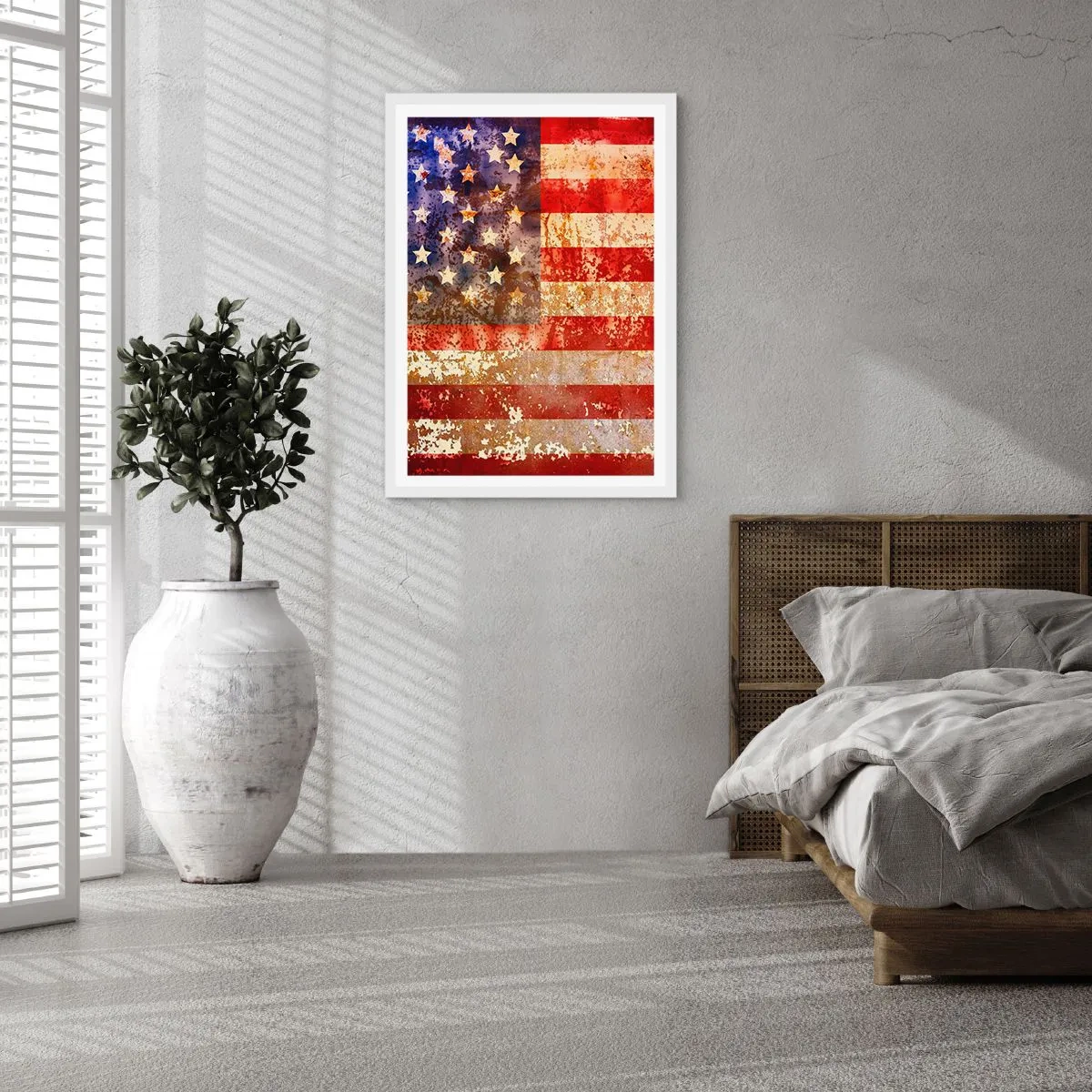 Poster in een witte lijst - Glorie vervaagt niet - 61x91 cm