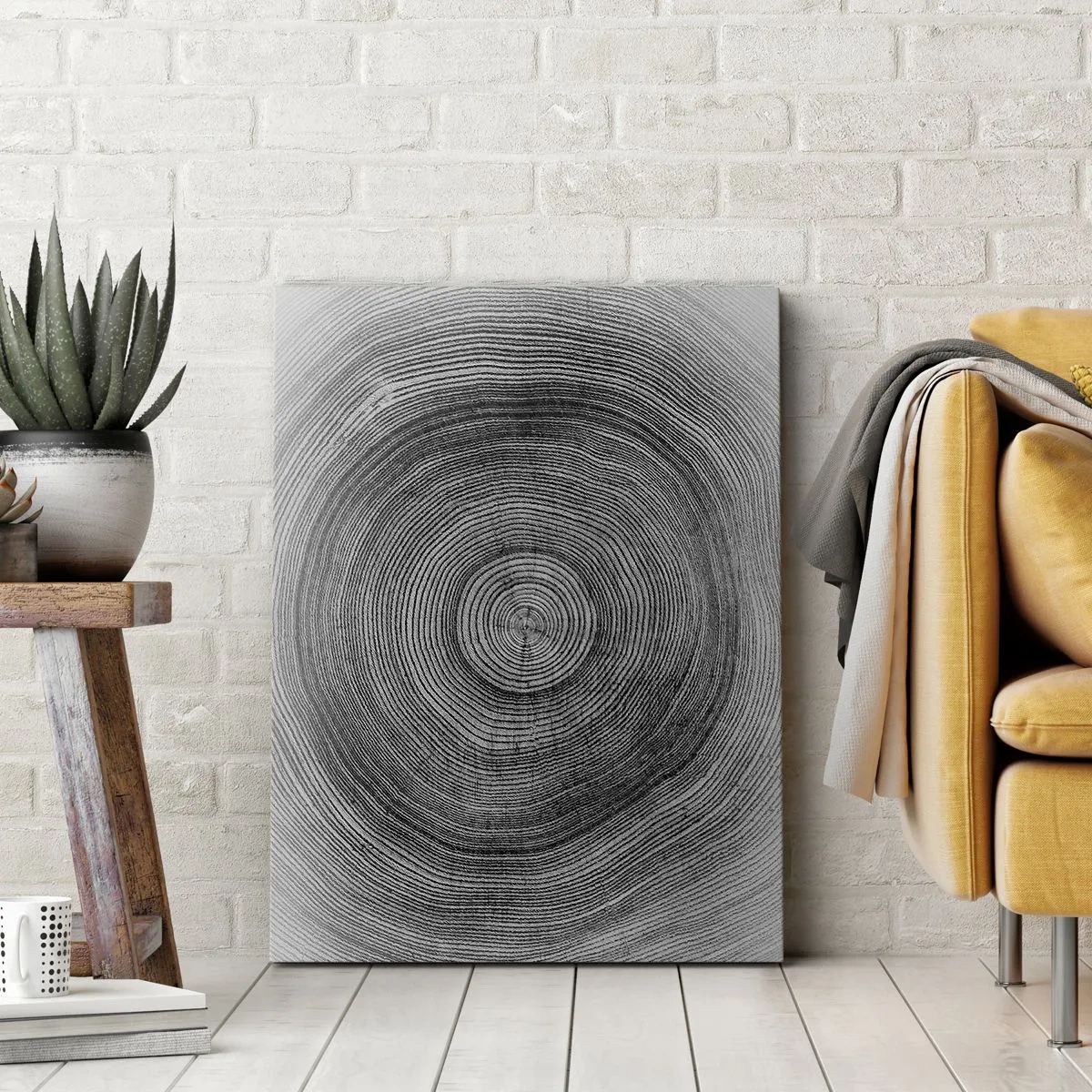 Schilderen op canvas - Teken van de tijden - 50x70 cm