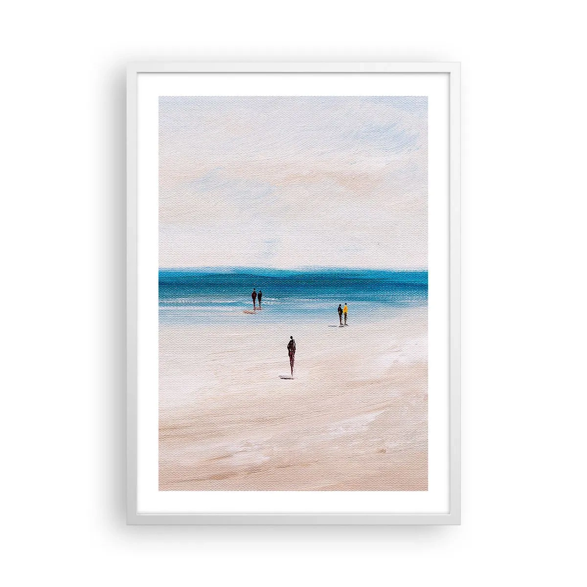 Poster in een witte lijst - Een natuurlijke behoefte - 50x70 cm