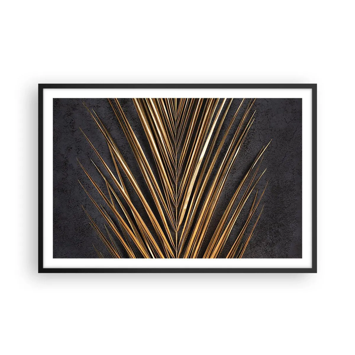 Poster in een zwarte lijst - Het goud van de tropen - 91x61 cm