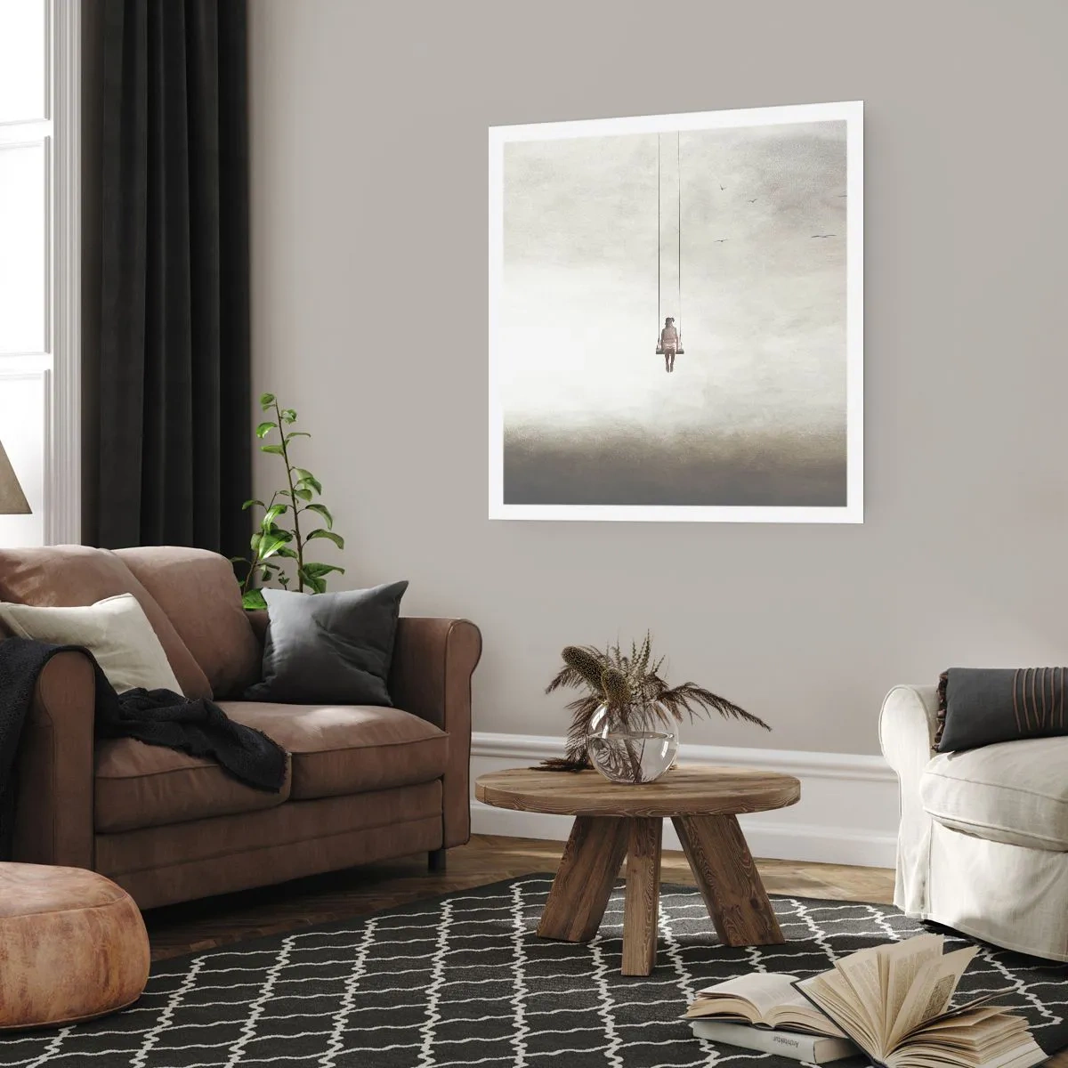 Poster - Een kind in ons - 50x50 cm