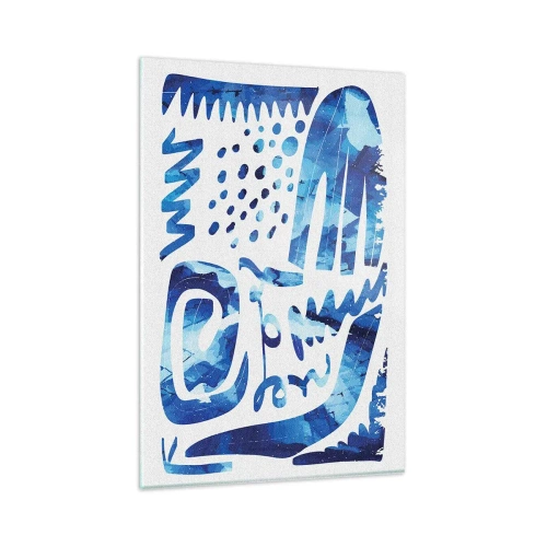 Schilderen op glas - Terug naar de wortels - 80x120 cm