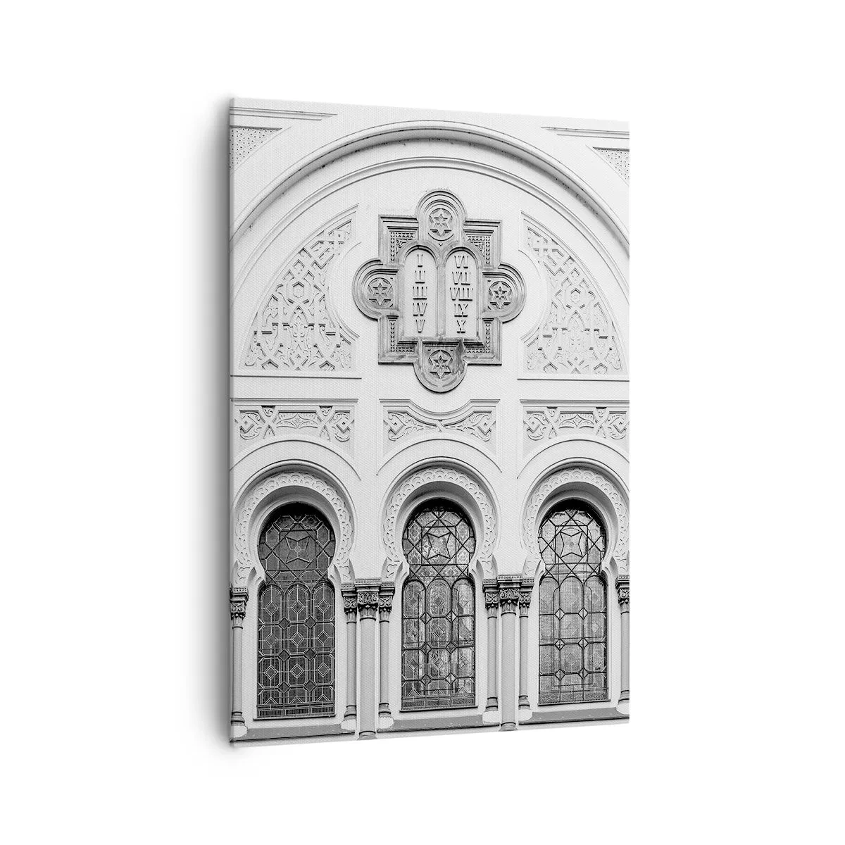 Schilderen op canvas - Op de grens van culturen - 70x100 cm