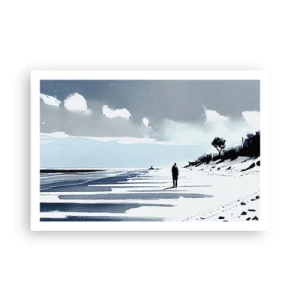 Poster - Alleen - 91x61 cm