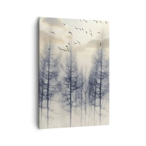 Schilderen op canvas - Bosgeesten - 50x70 cm